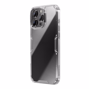 Nillkin Nature Pro vāciņš iPhone 16 Pro Max - caurspīdīgs un balts
