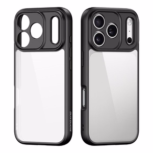 DUX DUCIS AIMO aizsargvāciņš ierīcei iPhone 18 Pro / 17 Pro, krāsa – melna