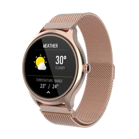 Forever viedpulkstenis ForeVive 3 SB-340 zelta krāsā ar Bluetooth skaļruni 3W