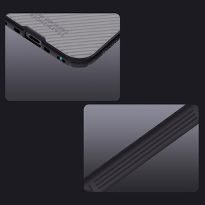 Nillkin CamShield Pro MagSafe saderīgs apvalks iPhone 17 Air - caurspīdīgs, melns