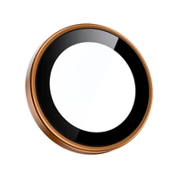 Benks rūdīts stikls DR Sapphire Lens Protector kamerai iPhone 17 Pro/17 Pro Max (3 lēcas) oranžs