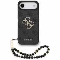 Guess 4G Strap 4G Classic Logo viedtālruņa apvalks iPhone Air - melna