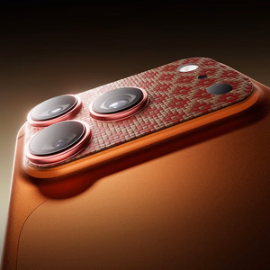 Benks Rūdīta stikla aizsargstikls Armor Warrior Lens (OR70) priekš Iphone 17 Pro Max ArmorGrid orange (kamera sala)