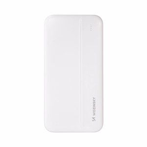 Portatīvais lādētājs Wozinsky Li-Po 10000mAh 2x USB balts (WPBWE1)