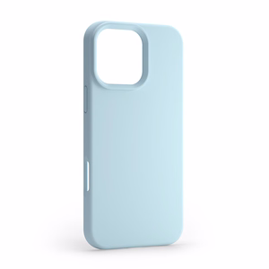 Etteri силиконовый Mag чехол iPhone 16 Pro 6,3" голубой
