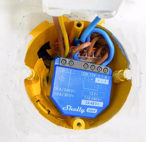 SHELLY 1 Gen4 Smart switch Blue