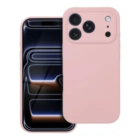 Viedtālruņa apvalks no silikona 2 mm IPHONE 17 Pro ar MagSafe smilšrozā