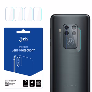 3mk Lens Protection – kameras objektīva aizsargs modelim Motorola One Pro 2019