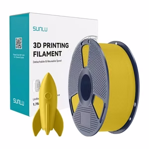 Sunlu filaments PLA High-Speed dzeltens