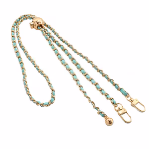 Telefona siksniņa G-14 gaiši zils-zeltains