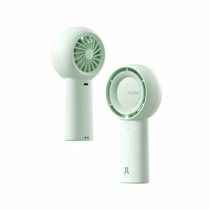 Jisulife rokas ventilators 5 Plus 4000mAh mini pūtējs pārnēsājams ventilators - zaļš