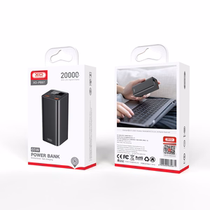 XO внешний аккумулятор для ноутбука PB97 65W 20000mAh чёрный
