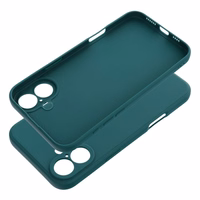 Matēts viedtālruņa apvalks IPHONE 16 Plus - tumši zaļš