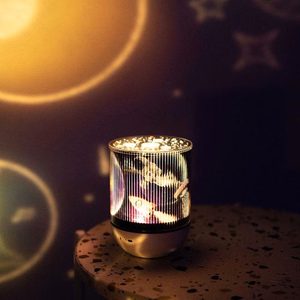 BEDSIDE LAMP WITH PROJECTOR + BLUETOOTH 3 LIGHT COLOR+ PILOT