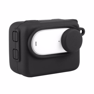 Silikona aizsargvāciņš Puluz Insta360 GO 3 ar objektīva vāciņu