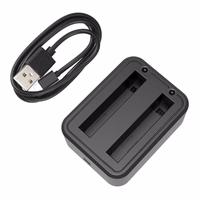 USB divu bateriju lādētājs PULUZ paredzēts Insta360 X3