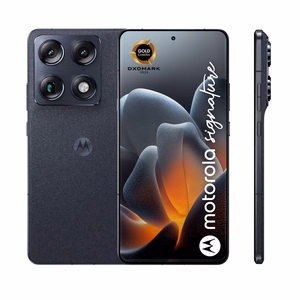 Motorola signature 17,2 cm (6,78 collu) Dual SIM Android 16.0 5G USB Type-C, 16 GB/512 GB, 5200 mAh, tumši zils