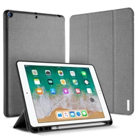 Futrālis Dux Ducis Domo Apple iPad 9.7 2018/iPad 9.7 2017 pelēks