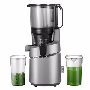 AMZCHEF SJ-036-GA lēnās darbības sulu spiede (pelēka)