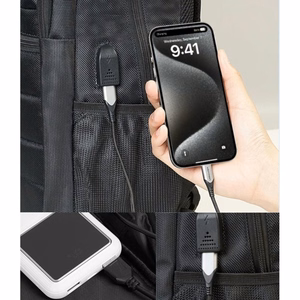 Vention KRK 20l ūdensnecaurlaidīga klēpjdatora mugursoma, melna