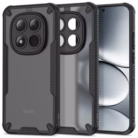 Tech-Protect izturīgs aizsargvāciņš priekš Xiaomi Redmi Note 15 Pro 5G - Black