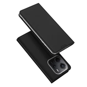 DUX DUCIS viedtālruņa apvalks SKIN PRO paredzēts REDMI NOTE 14 4G (163,25mm) melns
