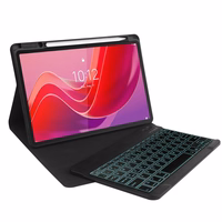 Tech-Protect SC Pen + Keyboard apvalks ar tastatūru Lenovo Tab M11 11" TB-330 - melns