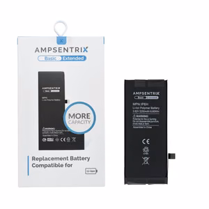 AmpSentrix Basic baterija iPhone 8 (liela ietilpība 2250 mAh)