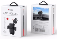 YESIDO CAR HOLDER C242 FOR VENT melns