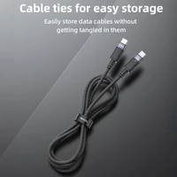 Yesido Kabelis CA160 austa - Type C uz Type C - PD 60W 1,2 metri melns