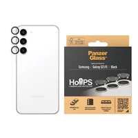 PanzerGlass Hoops kameras aizsardzība Samsung Galaxy S23 FE - ar melnu rāmi