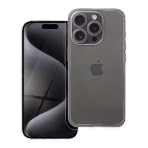 Case for iPhone 15 Plus Clear Case 1.5 mm Grid transparent