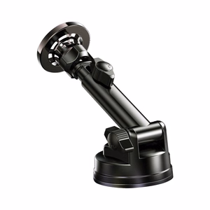 FORCELL F-GRIP PrecisionX magnētiskais automašīnas turētājs vējstiklam / panelim / gaisa ventilācijai, saderīgs ar MagSafe, melns