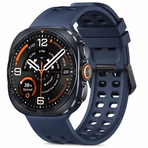 Tech-Protect Silicone Air siksniņa modelim Samsung Galaxy Watch Ultra 47 mm – tumši zila