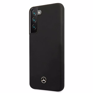 Mercedes Silicone Line apvalks Samsung Galaxy S22+ - melns