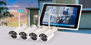 Kruger&Matz Connect C210 Tuya Wi-Fi videonovērošanas komplekts