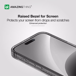 Amazing Thing Titan Pro turētāja apvalks 10FT IP156.7PTHBK Iphone 15 Pro Max melna ar statīvu