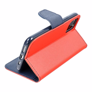 Flip case for iPhone 15 PRO MAX Fancy Book red / navy blue