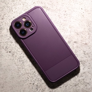 Simple Carbon case for Xiaomi Redmi Note 14 Pro 5G (Global) / Note 14 Pro Plus 5G (Global) purple