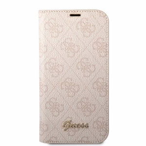 Guess GUBKP14XHG4SHP iPhone 14 Pro Max 6.7 "rozā / rozā grāmata 4G Vintage Gold Logo