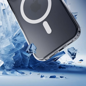 3mk Frosty MagApvalks Balts Apple iPhone 16 - balta