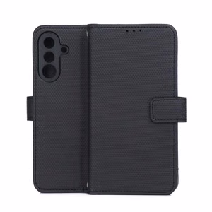 Vieds trīsstūra formas futrālis priekš Samsung Galaxy A36 5G / A56 5G black
