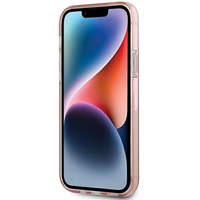 Karl Lagerfeld IML Choupette Magnētiskais viedtālruņa apvalks iPhone 12/12 Pro - rozā