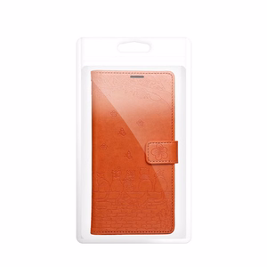 MEZZO Book Maciņš Redmi Note 15 PRO PLUS 5G kaķi brūns