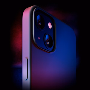 3mk Matt viedtālruņa apvalks Pro Apple iPhone 13 - matēts melns