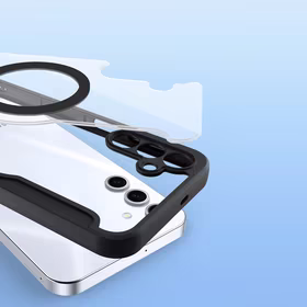 Dux Ducis Skin X Pro viedtālruņa apvalks Samsung Galaxy S25+ ar magnētisko un maku - melns