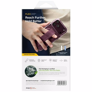 Uniq Heldro Air Magclick Charging vāciņš iPhone 18 Pro Max / 17 Pro Max – caurspīdīgs