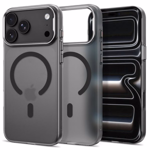 Tech-Protect MagZero MagSafe maciņš iPhone 17 Pro / 18 Pro, caurspīdīgs matēts melns