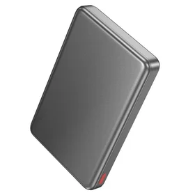 Portatīvais lādētājs saderīgs ar MagSafe Hoco 10000 mAh QC PD 2A 20W Q26A metāla pelēka