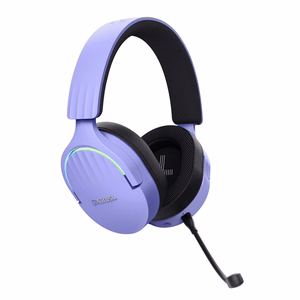 Trust GXT 491P FAYZO austiņas vadu un bezvadu galvas lente spēļu USB Type-A Bluetooth melnas, violetas